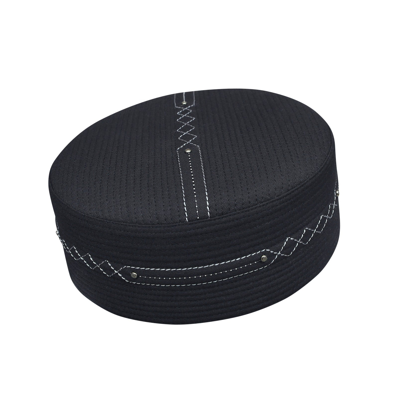 Bin Fiaz Falaah Premium Prayer Kufi Hat - Traditional Islamic Men's Headwear