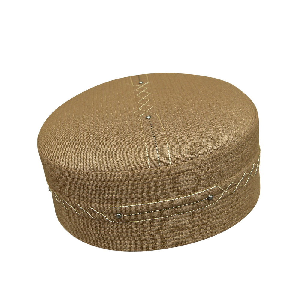 Bin Fiaz Falaah Premium Prayer Kufi Hat - Traditional Islamic Men's Headwear