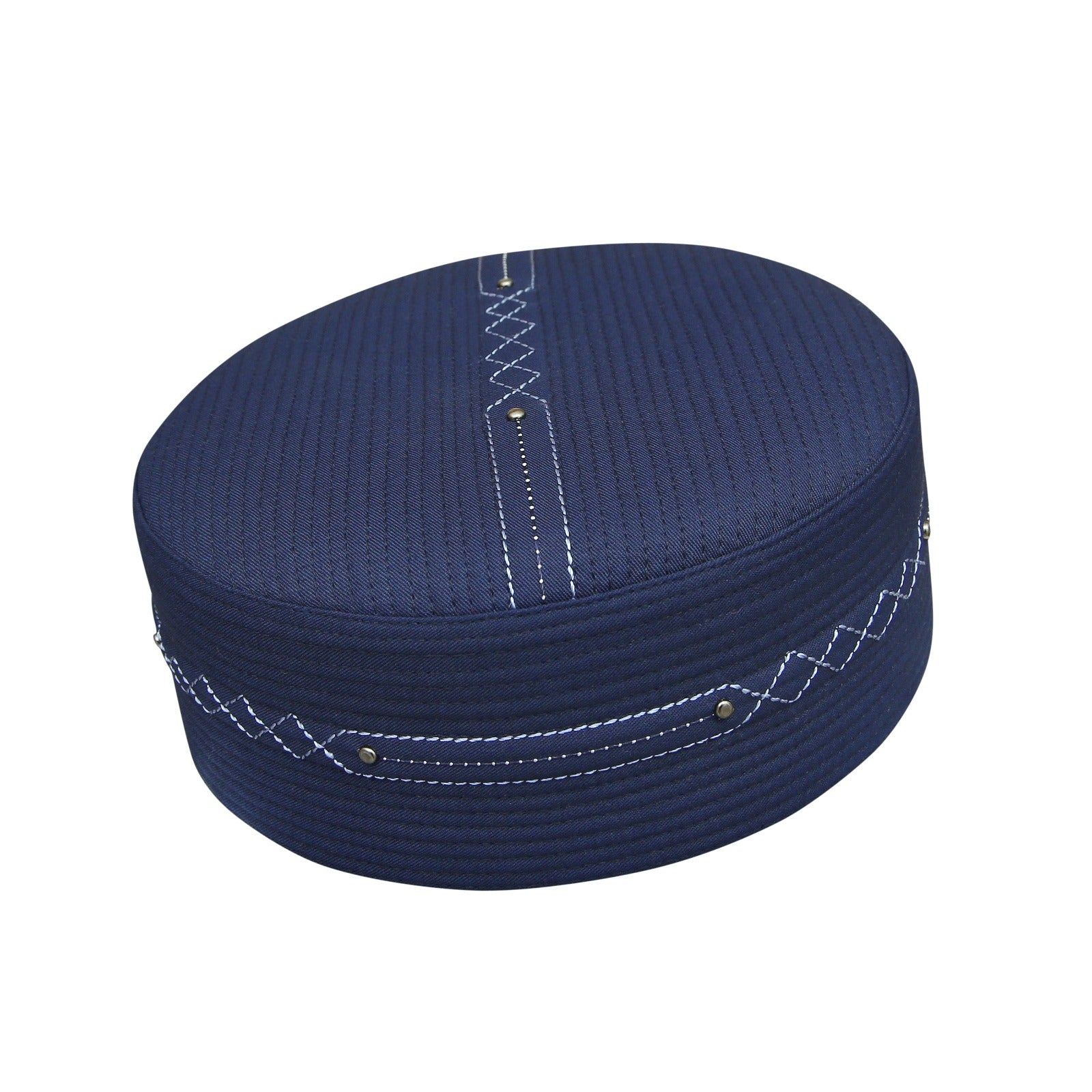 Bin Fiaz Falaah Premium Prayer Kufi Hat - Traditional Islamic Men's Headwear