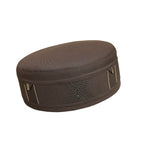 Bin Fiaz Faseeh Premium Prayer Kufi Hat | Executive Islamic Cap for Salah