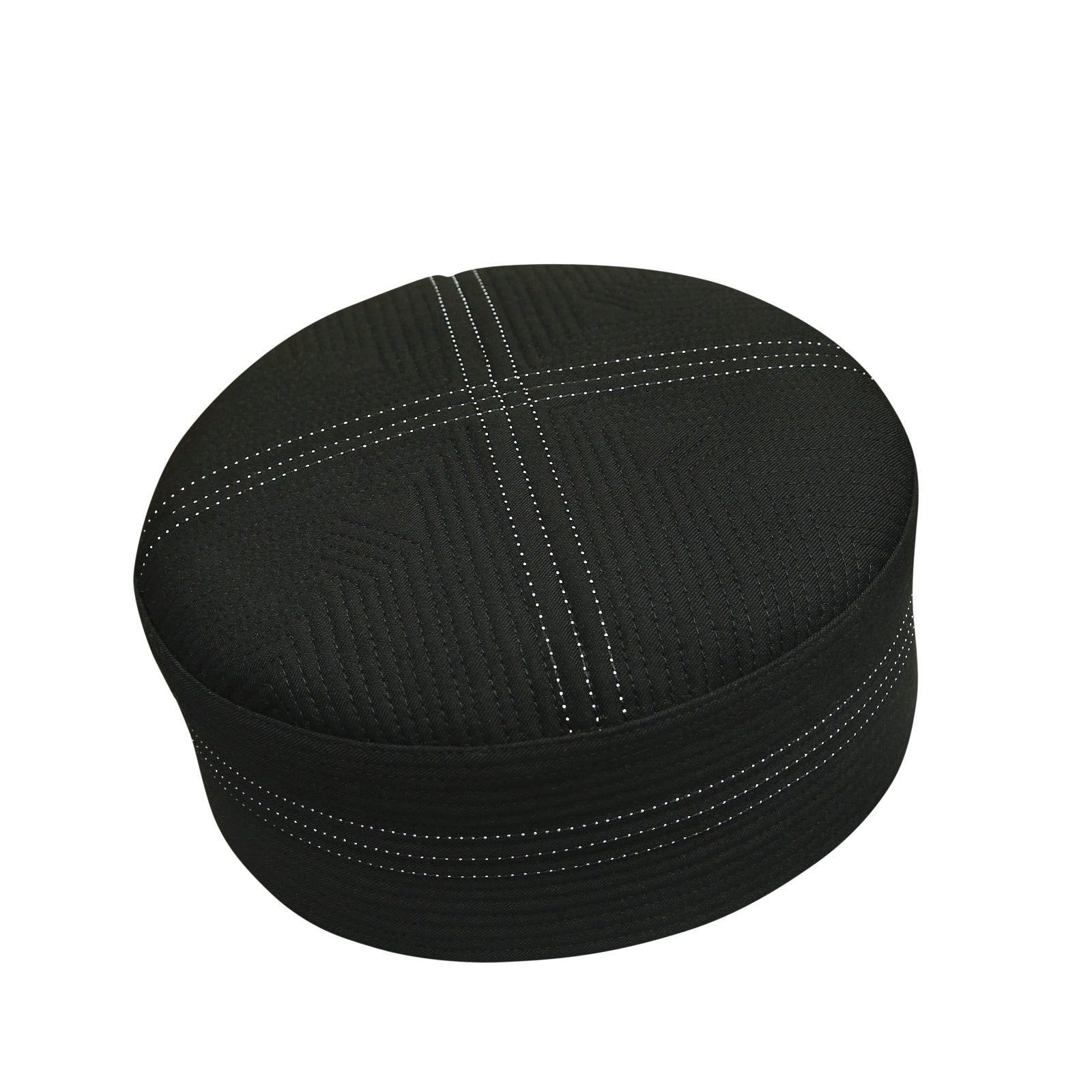 Bin Fiaz Hadi Premium Traditional Kufi Hat - Islamic Prayer Cap for Men's Headwear