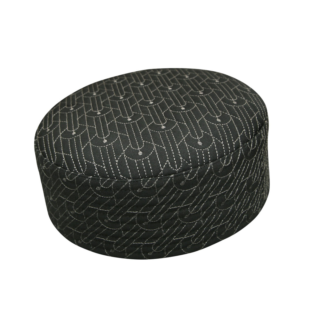 Bin Fiaz Idrees Men’s Premium Kufi Hat - Traditional Embroidered Muslim Prayer Hat