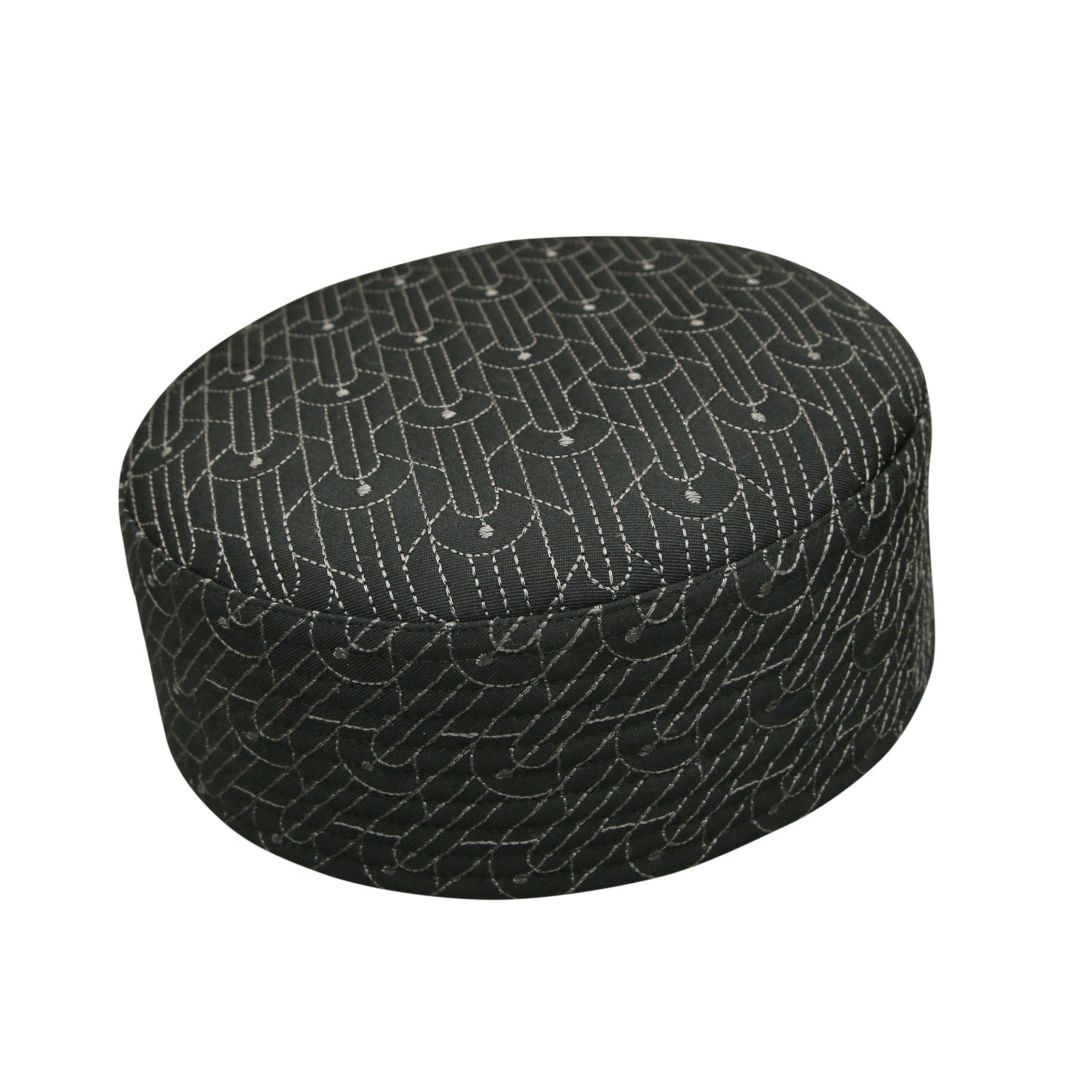 Bin Fiaz Idrees Men’s Premium Kufi Hat - Traditional Embroidered Muslim Prayer Hat