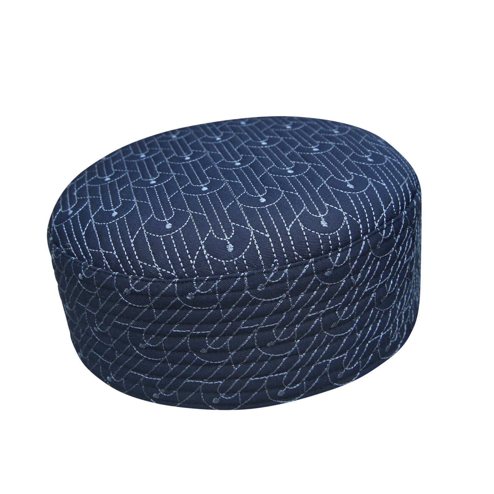Bin Fiaz Idrees Men’s Premium Kufi Hat - Traditional Embroidered Muslim Prayer Hat