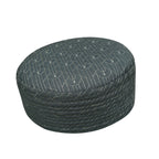 Bin Fiaz Idrees Men’s Premium Kufi Hat - Traditional Embroidered Muslim Prayer Hat