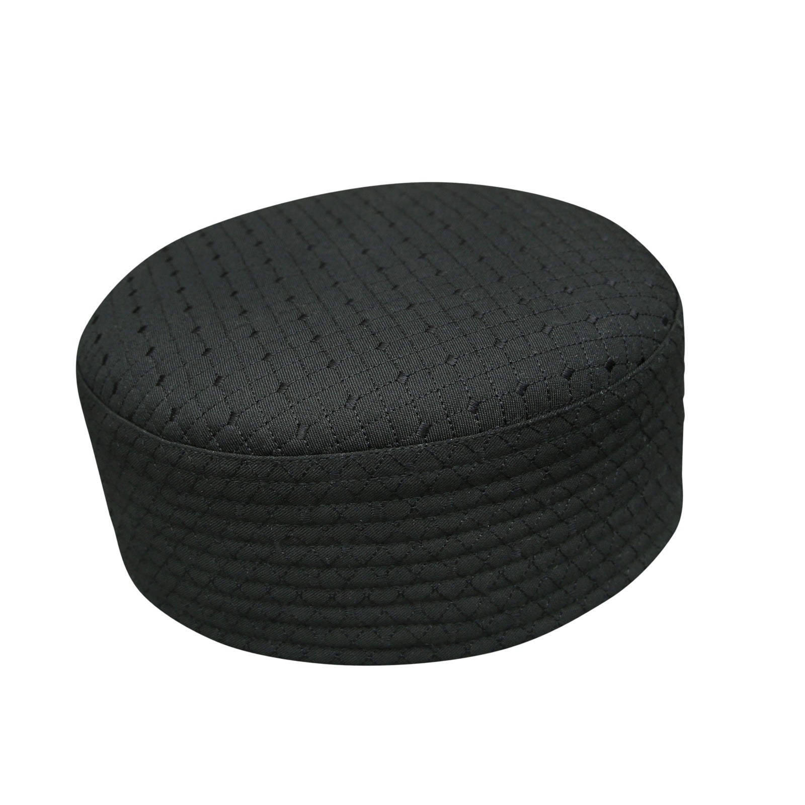 Bin Fiaz Ilyas Premium Structured Kufi Hat - Islamic Prayer Cap for Salah