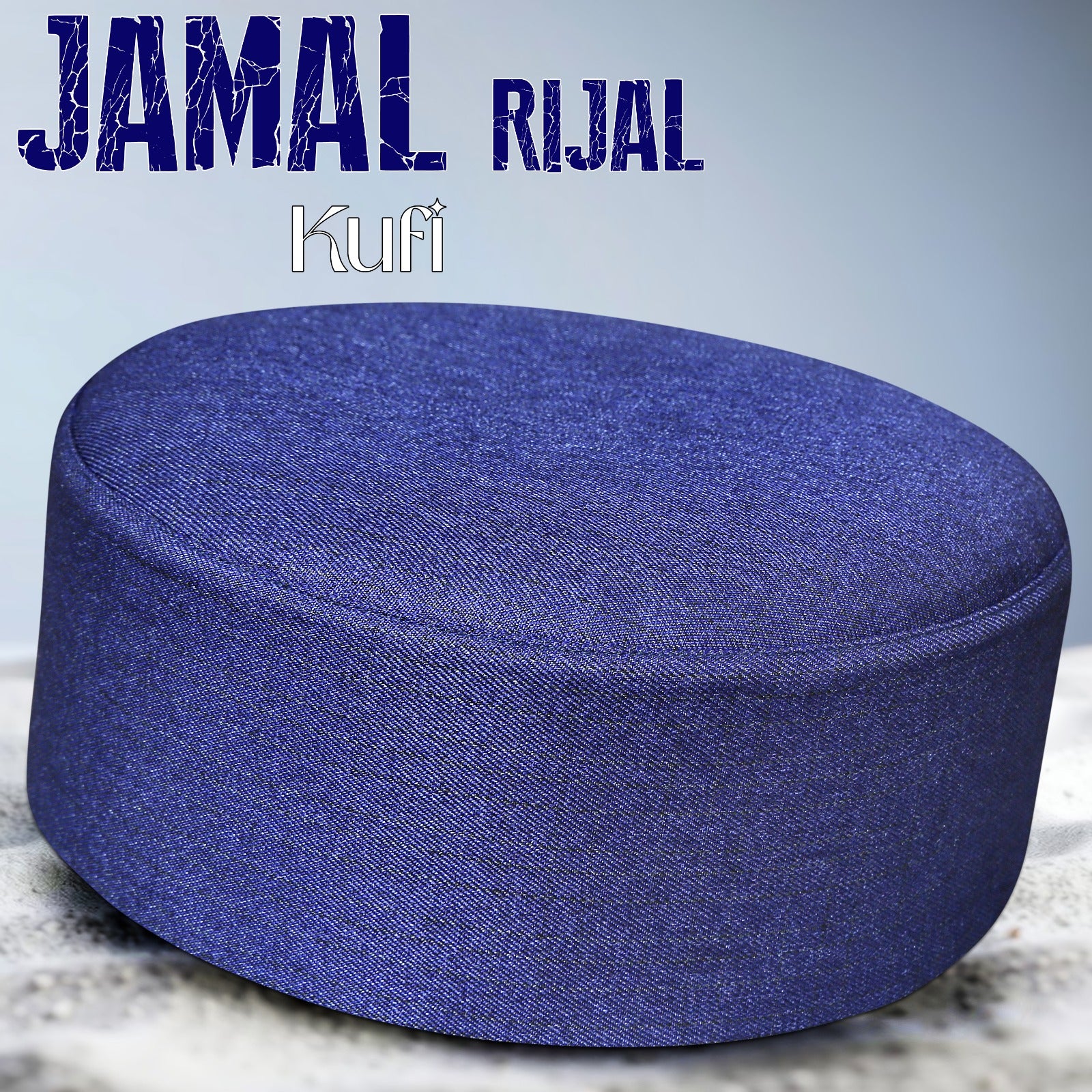 Bin Fiaz Jamal Royal Kufi - Premium Soft Textured Islamic Prayer Cap
