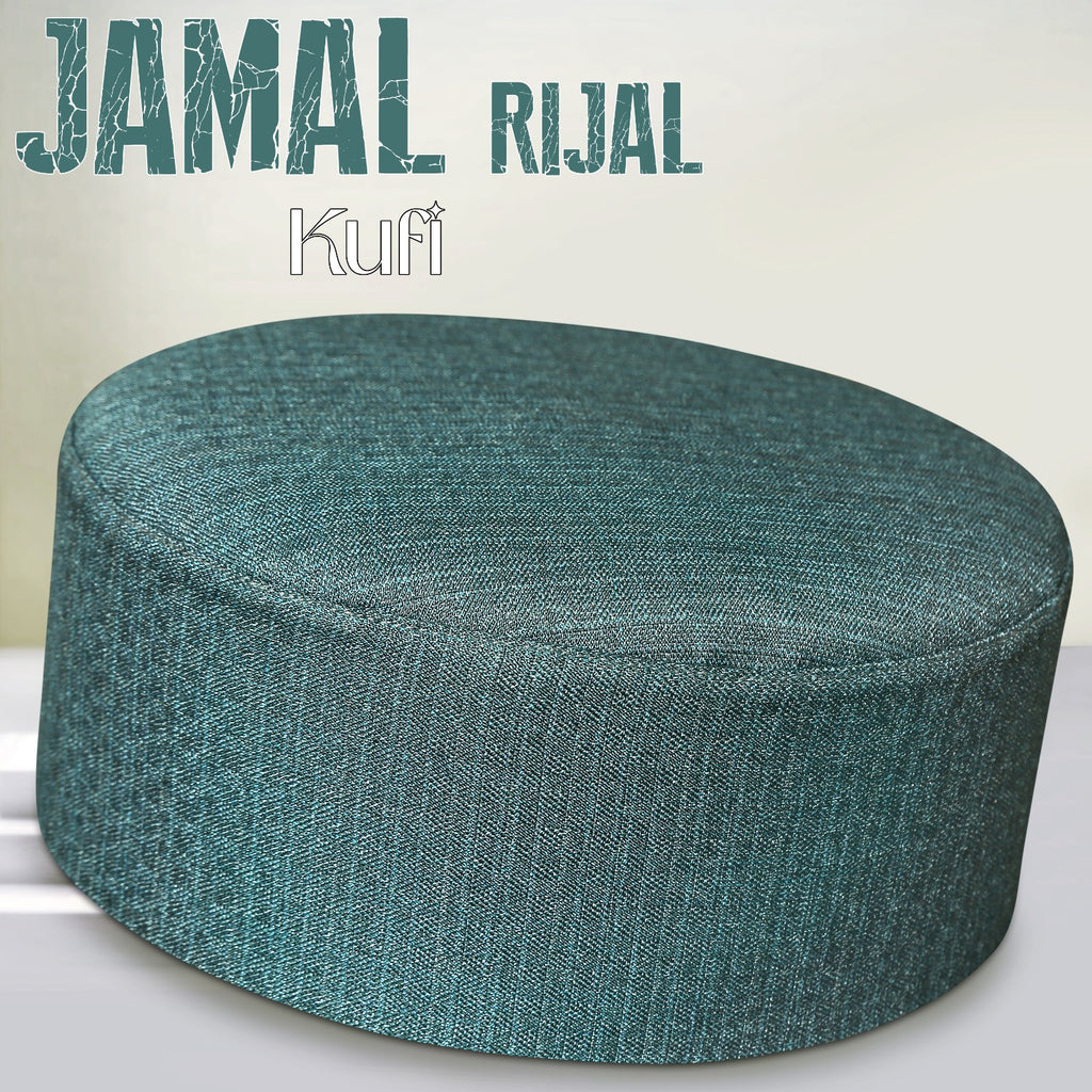 Bin Fiaz Jamal Royal Kufi - Premium Soft Textured Islamic Prayer Cap