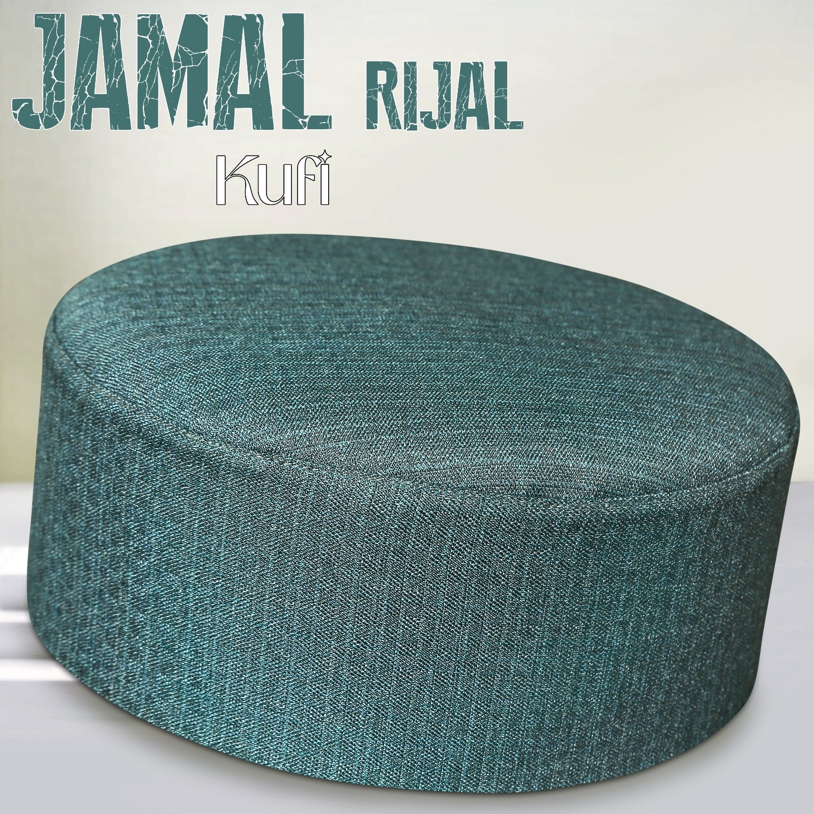 Bin Fiaz Jamal Royal Kufi - Premium Soft Textured Islamic Prayer Cap