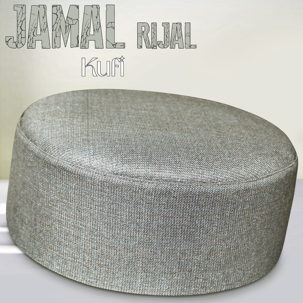 Bin Fiaz Jamal Royal Kufi - Premium Soft Textured Islamic Prayer Cap
