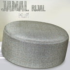 Bin Fiaz Jamal Royal Kufi - Premium Soft Textured Islamic Prayer Cap