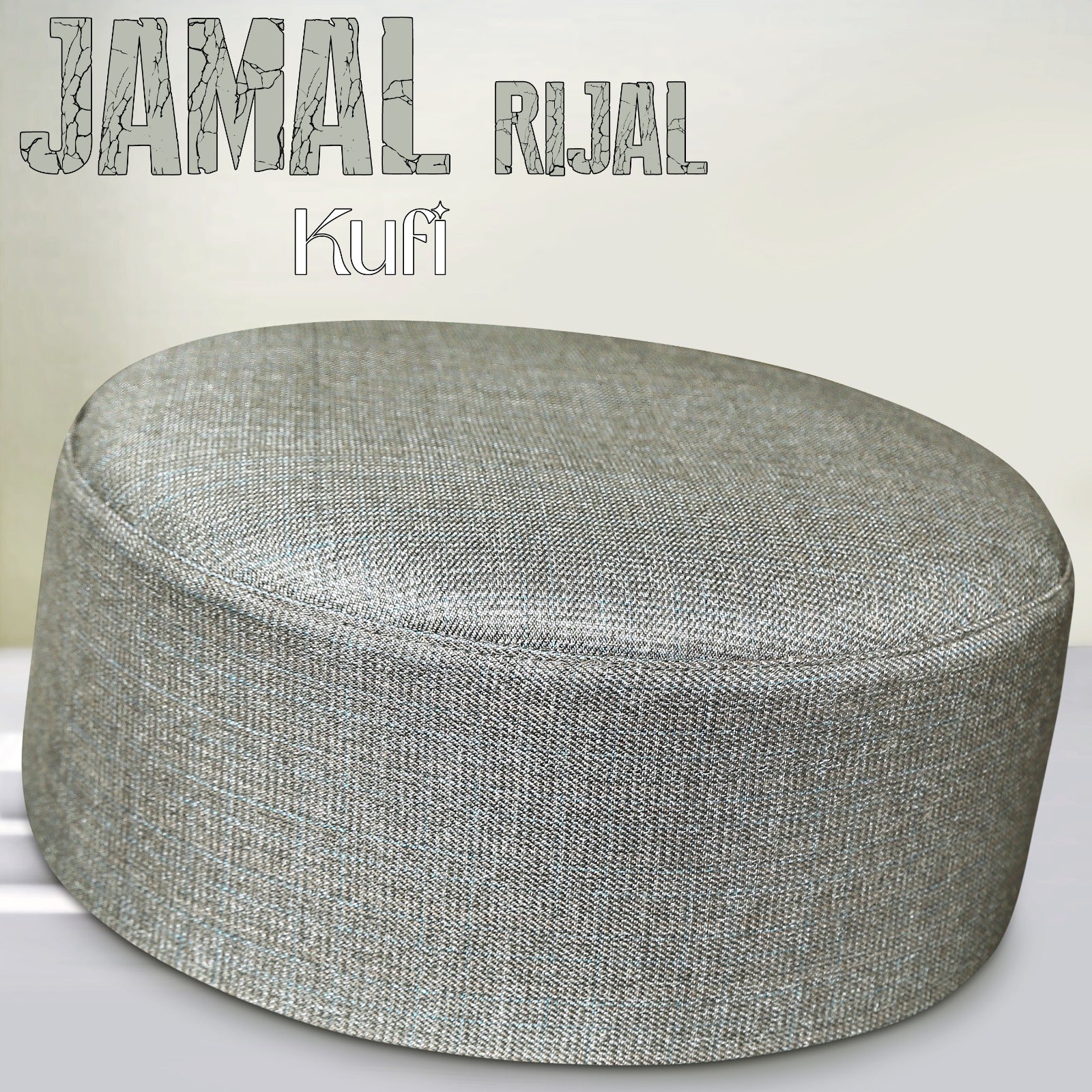 Bin Fiaz Jamal Royal Kufi - Premium Soft Textured Islamic Prayer Cap