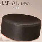 Bin Fiaz Jamal Royal Kufi - Premium Soft Textured Islamic Prayer Cap