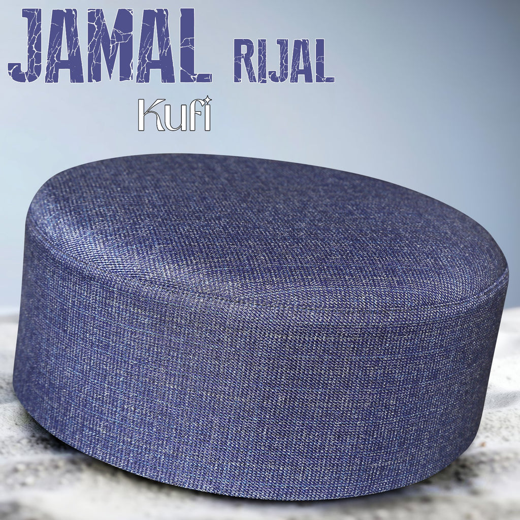 Bin Fiaz Jamal Royal Kufi - Premium Soft Textured Islamic Prayer Cap