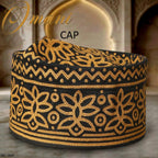 Premium Omani Cap, Original Muscati Style Prayer Kufi for Men