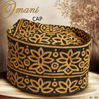 Premium Omani Cap, Original Muscati Style Prayer Kufi for Men