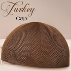 Turkey Knitted Kufi Cap – Premium Lightweight Turkish Style Islamic Cap