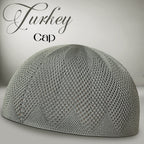 Turkey Knitted Kufi Cap – Premium Lightweight Turkish Style Islamic Cap