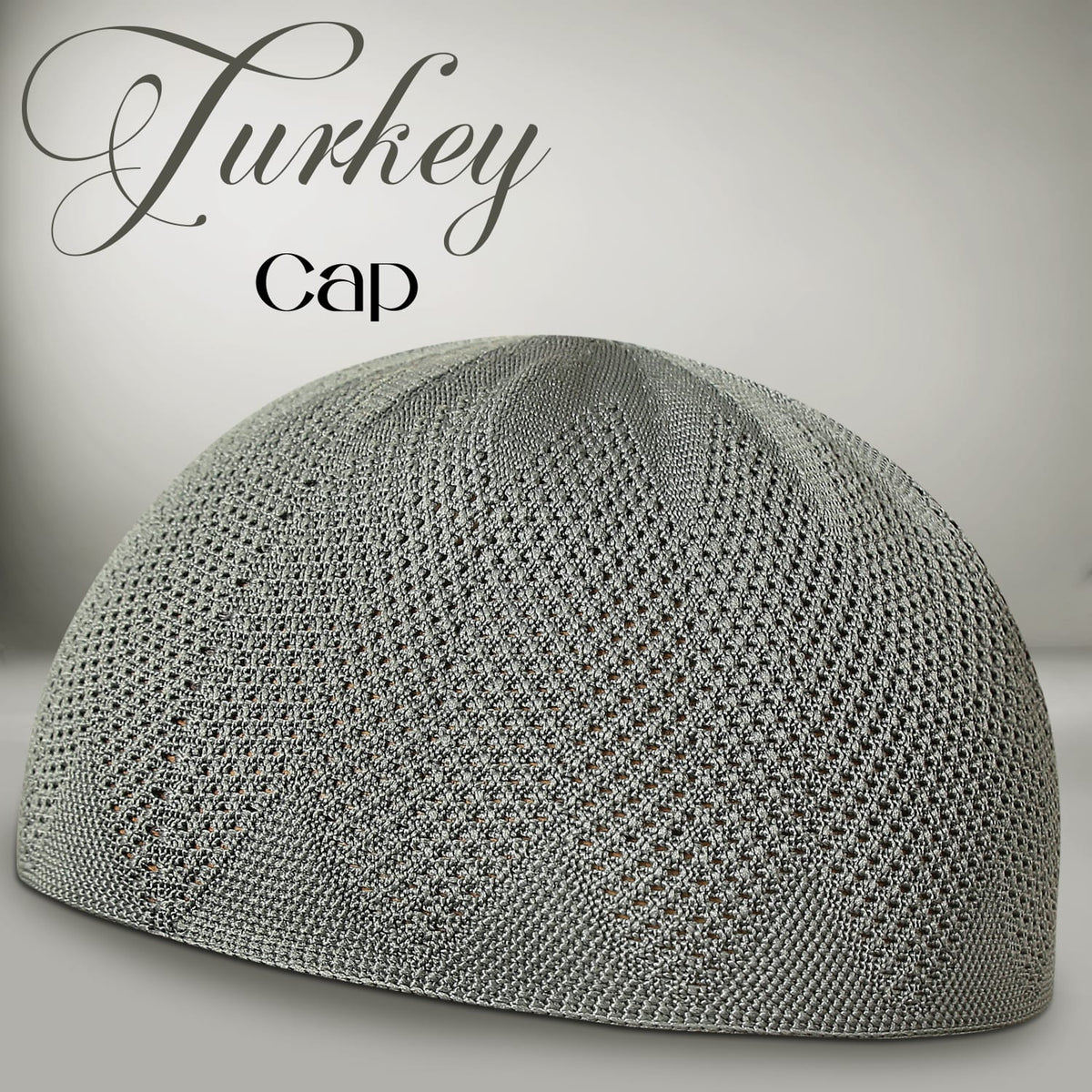 Turkey Knitted Kufi Cap (Pack of 12) – Premium Lightweight Turkish Style Islamic Cap