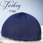 Turkey Knitted Kufi Cap – Premium Lightweight Turkish Style Islamic Cap