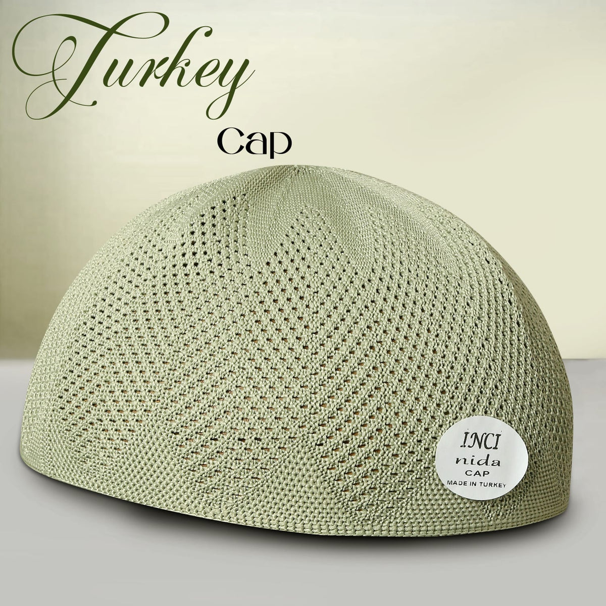 Turkey Knitted Kufi Cap – Premium Lightweight Turkish Style Islamic Cap