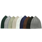 Turkey Knitted Kufi Cap (Pack of 6) – Premium Lightweight Turkish Style Islamic Cap