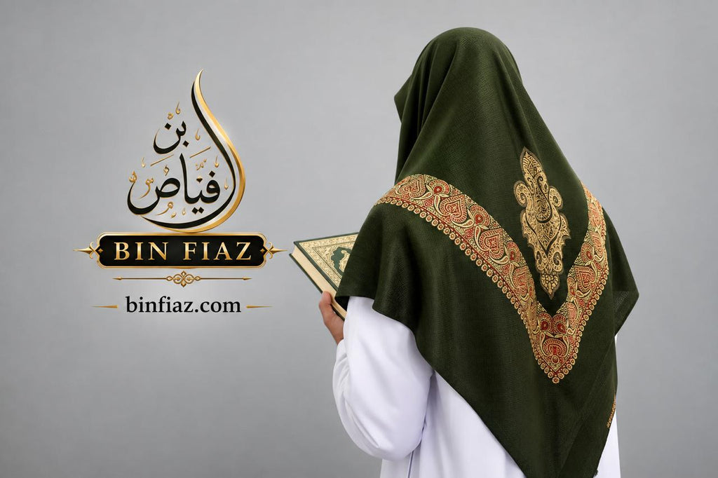Bin Fiaz Kashmiri Gold Romal Shemagh - Premium Viscose Traditional Keffiyeh