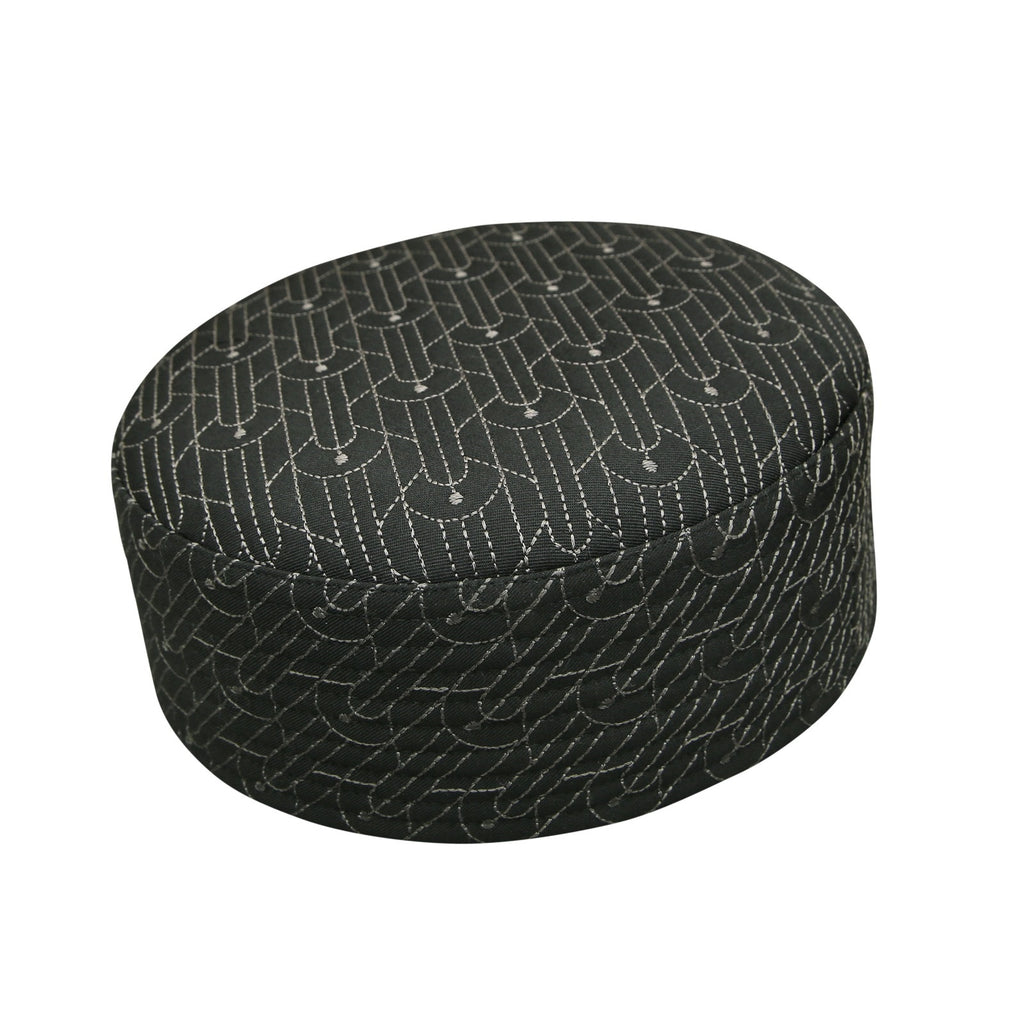 Bin Fiaz Idrees Men’s Premium Kufi Hat - Traditional Embroidered Muslim Prayer Hat