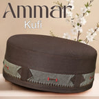 Bin Fiaz Ammar Premium Kufi Hat - Muslim Prayer Kufi for Men - Premium Islamic Salah Cap -  Comfortable Daily Namaz Topi