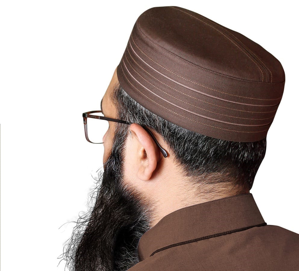 Bin Fiaz Habibi Premium Comfort Kufi Hat - Modern Muslim Men’s Namaz Cap