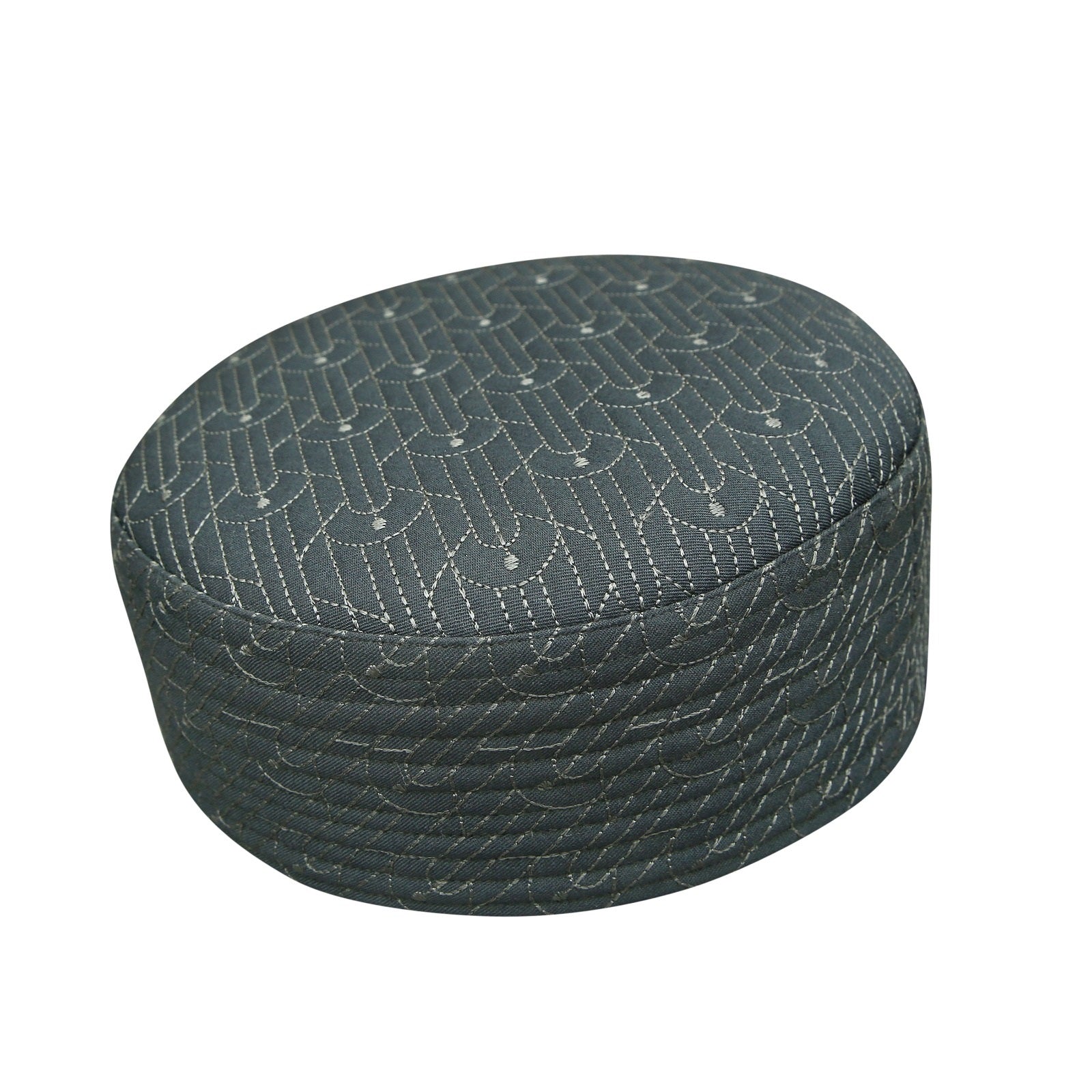 Bin Fiaz Idrees Men’s Premium Kufi Hat - Traditional Embroidered Muslim Prayer Hat